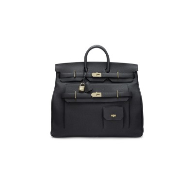 HERMES MASTER EDITION CABAN TOGO MULTIPOCKETS HAC BIRKIN 50 GOLD HARDWARE 4365287 (50*40*25cm)